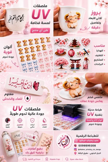 طباعة uv