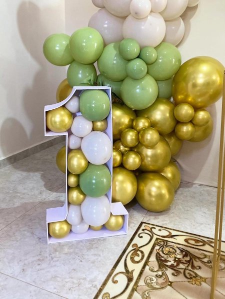حرف ثري دي فارغ  ارتفاع 70سم